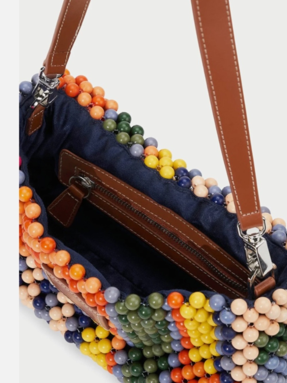 Staud Timmy Beaded Shoulder Bag - Picture 6 of 6